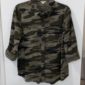 Est 1946 Camo Button Down Shirt